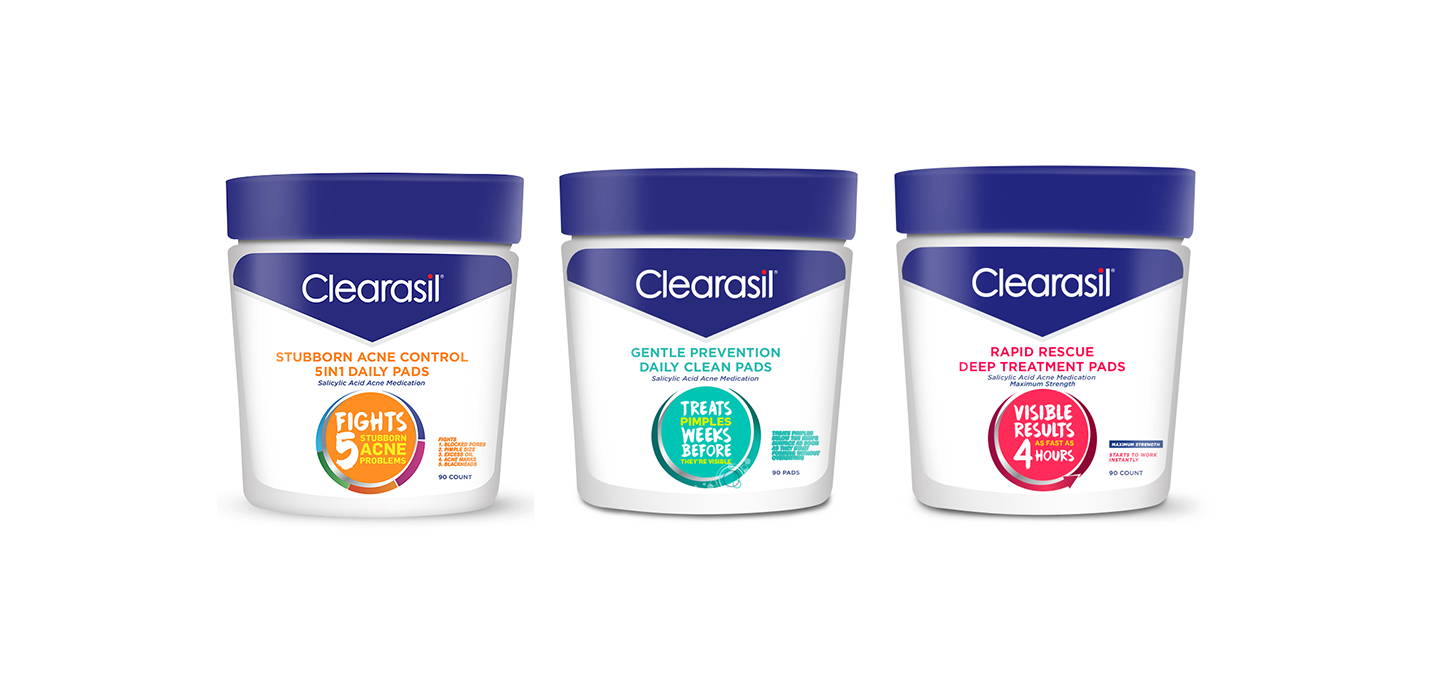 Clearasil product lines